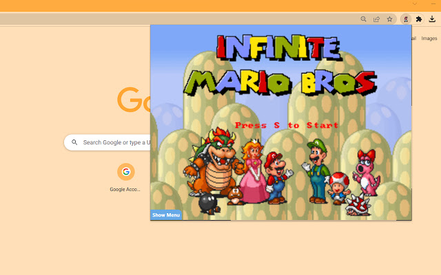 Infinite Mario Bros Game [Offline]