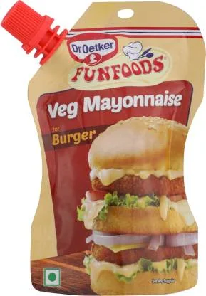 Dr.Oetkar Fun Foods Veg Mayonnaise For Burger - 100 gm