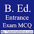 B. Ed. Entrance Exam Questions in Hindi & English2.10