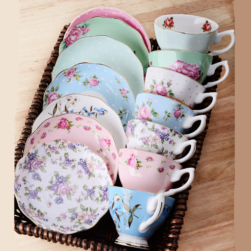 Title 14, Europäische klassische Serie Bone China Coffee ...