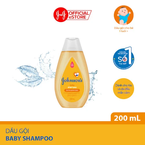 Dầu Gội Johnson's Baby Dịu Nhẹ 200ml