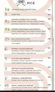 Ishaara menu 2