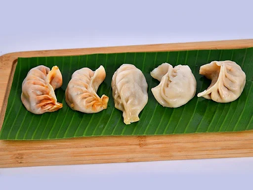 Chicken Barbeque Momos (5 Pcs) Steamed