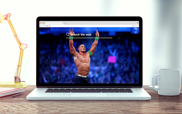 John Cena New Tab Theme