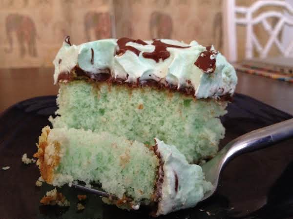 Creme` de Menthe Cake_image