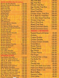 Golden Spoon menu 5