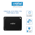 Ổ Cứng Di Động 1Tb Ssd Crucial X10 Pro Usb 3.2 Gen - 2 2X2 Ct1000X10Prossd9 - Hàng Chính Hãng