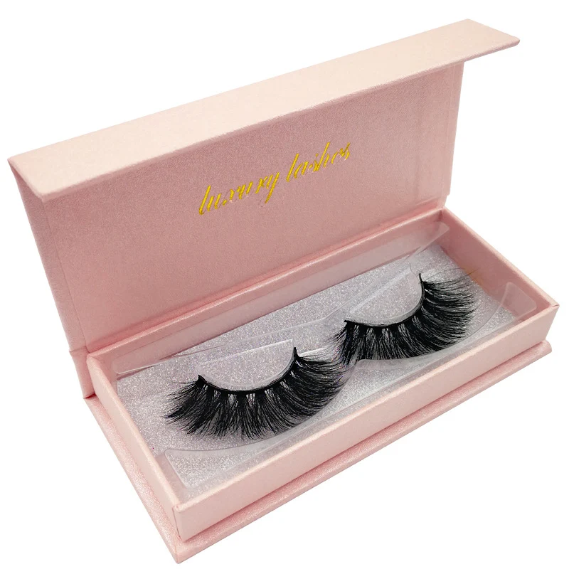 3D Mink-Wimpern, natürlich dickes Haar, 1 Paar. Natürlicher Look, volleres Volumen für ausdrucksstarke Augen. Einfach anzuwenden.