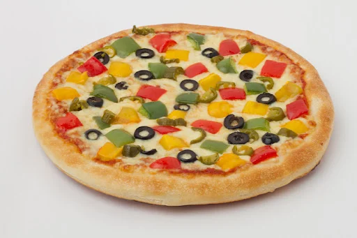 Jain Five Pepper Fiesta Pizza