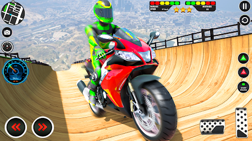 Screenshot Mega Ramp Bike Stunt Driving