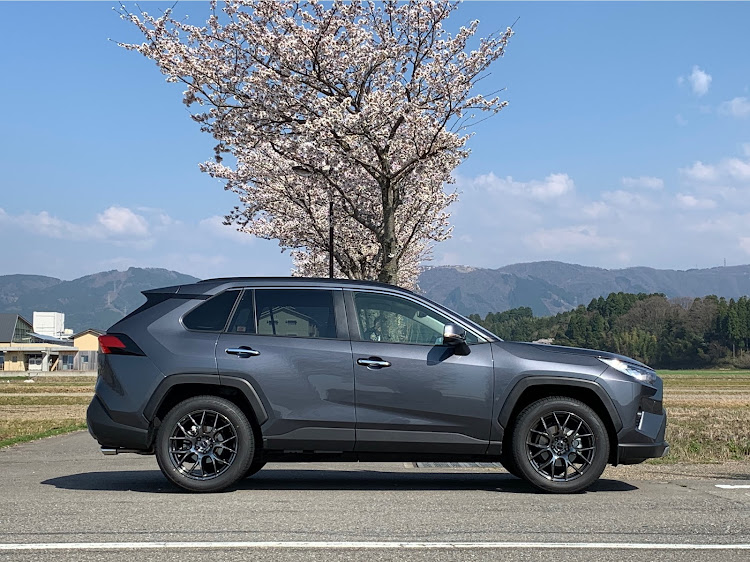 RAV4の桜・RAYS・RAYS HOMURA・fclフォグランプに関するカスタム事例の投稿画像3枚目