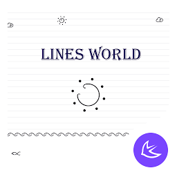 Lines-APUS Launcher theme