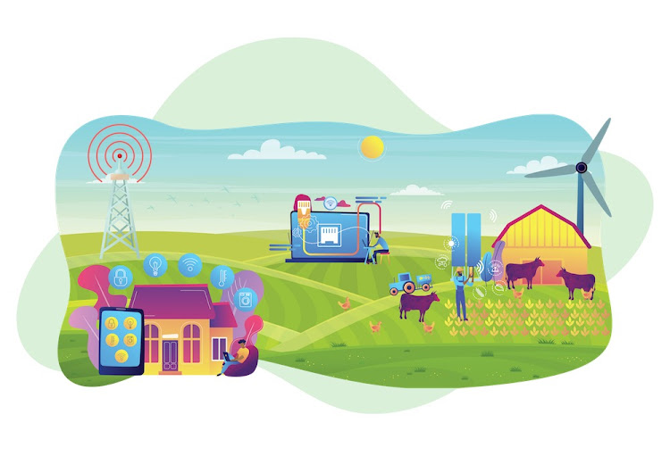 The farming industry will reap benefits from connectivity. Picture: SUPPLIED/DARK FIBRE AFRICA