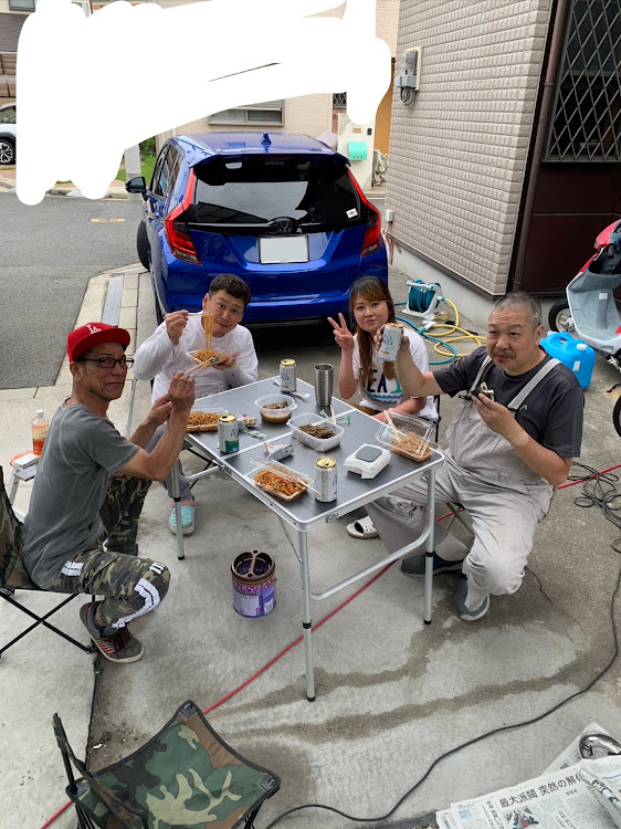 はっぴぃさんが投稿した旧原付き・チャンプCX・仲間に感謝・仲間に感謝❗・仲間って素敵♩に関するカスタム事例の投稿画像7枚目