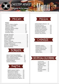 Cheesy House menu 1