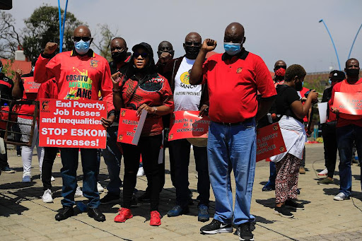 Cosatu said it is protesting against corruption, retrenchments and increasing job losses.