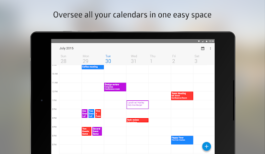 Boxer Calendar Screenshot