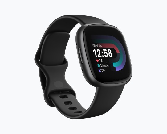 Smartwatch Fitbit Versa 4 in Schwarz