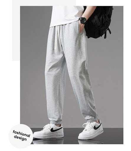 Title 2, Casual Ankle-Length Pants for Young Men Daily C...