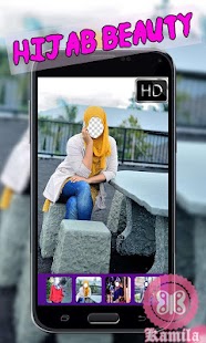download Hijab Jeans Cantik free