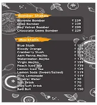 The Bowton House Cafe menu 1