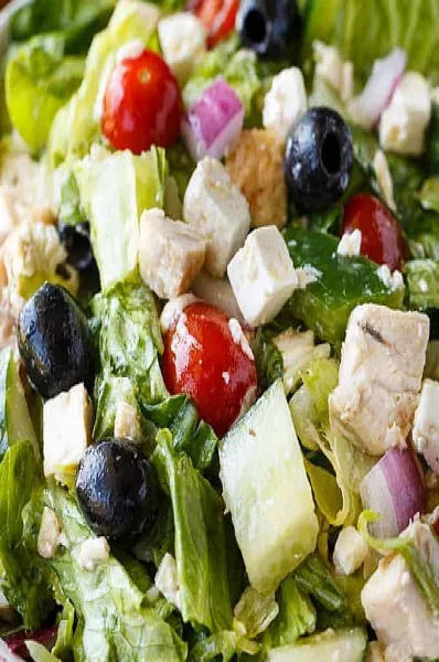 Chicken Greek Salad