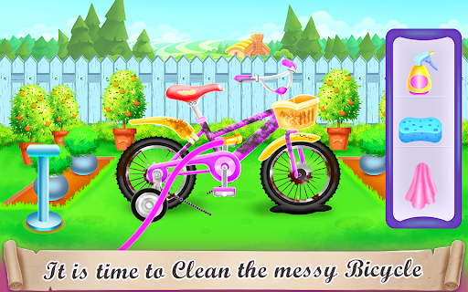 Screenshot Girl Bike Fix & Washing Salon