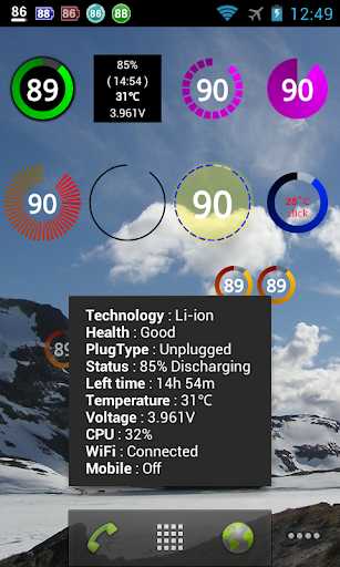 Battery Widget Plus