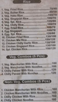 Dev Chinese Fast Food menu 5