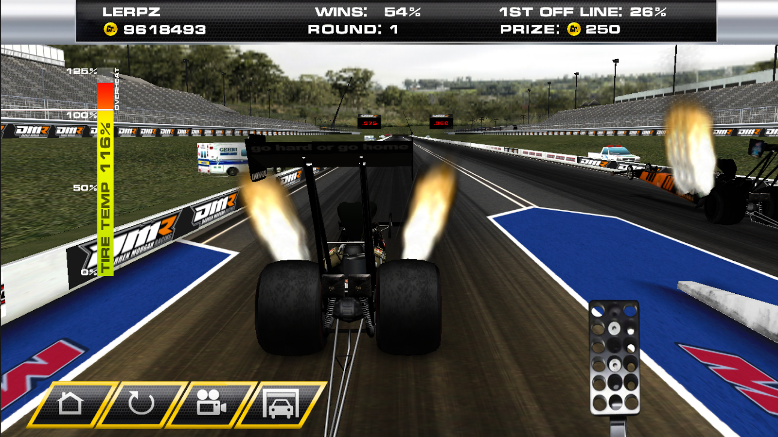   Dragster Mayhem - Top Fuel Sim- tangkapan layar 