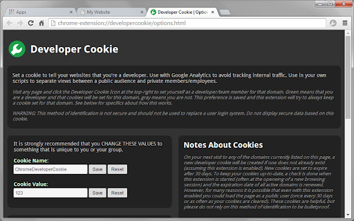 Developer Cookie