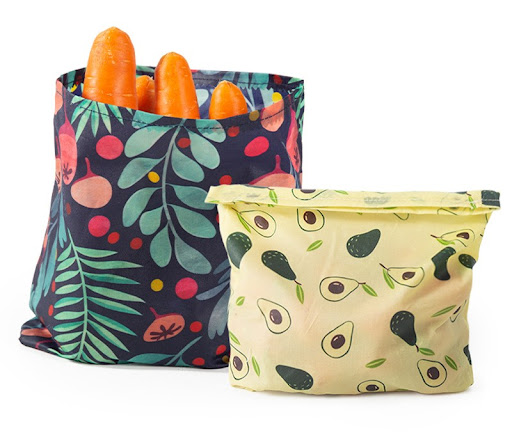 Title 1, Reusable cotton beeswax food wraps. Naturally p...