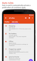 aProfiles - Auto tasks Screenshot
