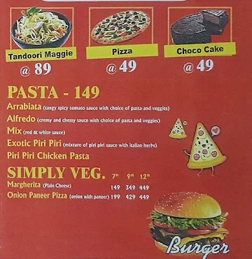 Osm Pizza menu 