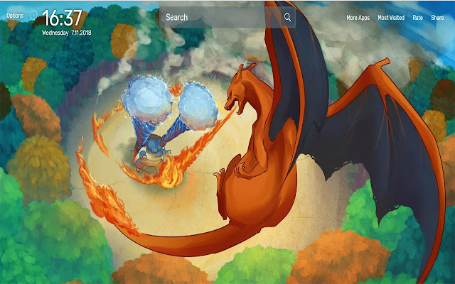 Pokemon Showdown Wallpapers NewTab Theme