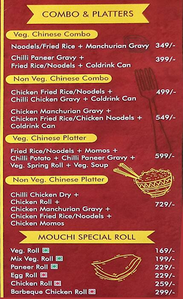 Mouchi menu 