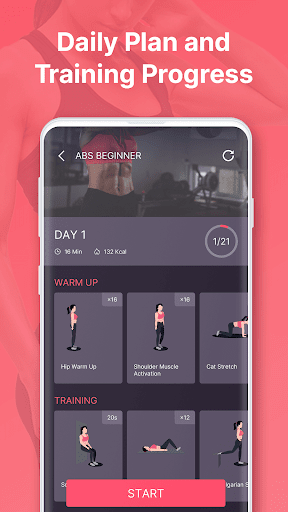 Screenshot Workout for Women Lite