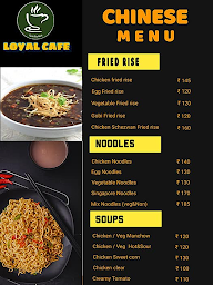 Loyal Cafe menu 8