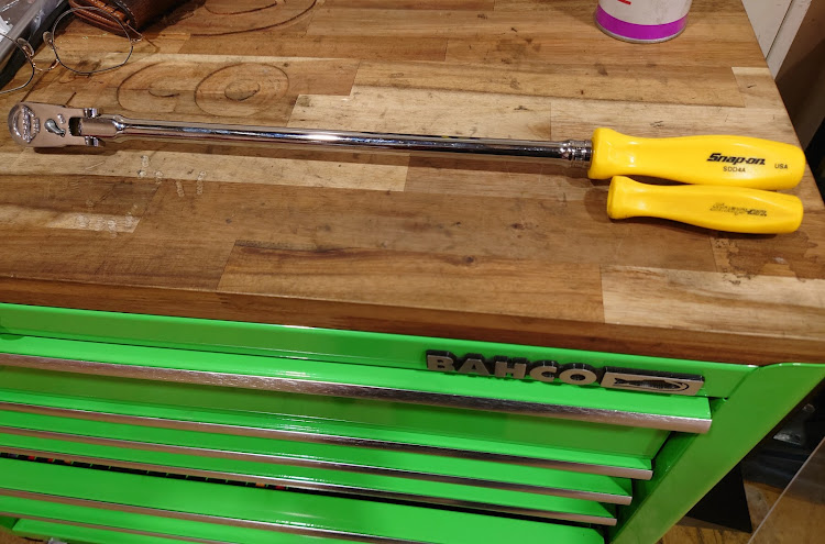 ミラココアの自前工具・スナップオン・snap-on・ラチェット・ミラココアに関するカスタム事例の投稿画像1枚目