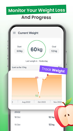 Screenshot Calorie Counter: Food Tracker