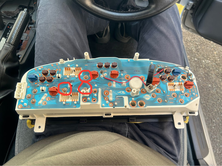 スカイラインのタコメーター 修理に関するカスタム事例の投稿画像4枚目