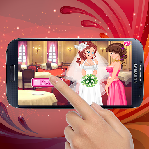 bride dress up games