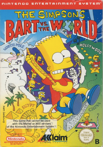The Simpsons Bart vs. the World 