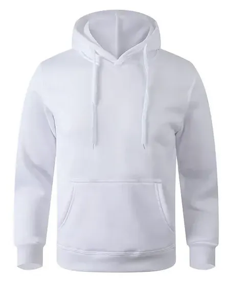 Men's Pullover Autumn Fleece Hoodies Solid Color Oversize... - 0