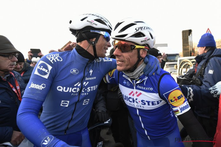 ? IJskoude GP Le Samyn eist ook slachtoffers bij nummers één en twee Terpstra en Gilbert: "Ik zie niks meer"