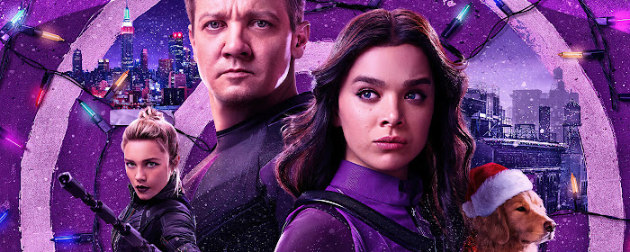 Hawkeye Disney+ Wallpapers New Tab marquee promo image