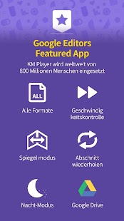 Video Player HD Alle Formate & Codecs - km player Bildschirmfoto