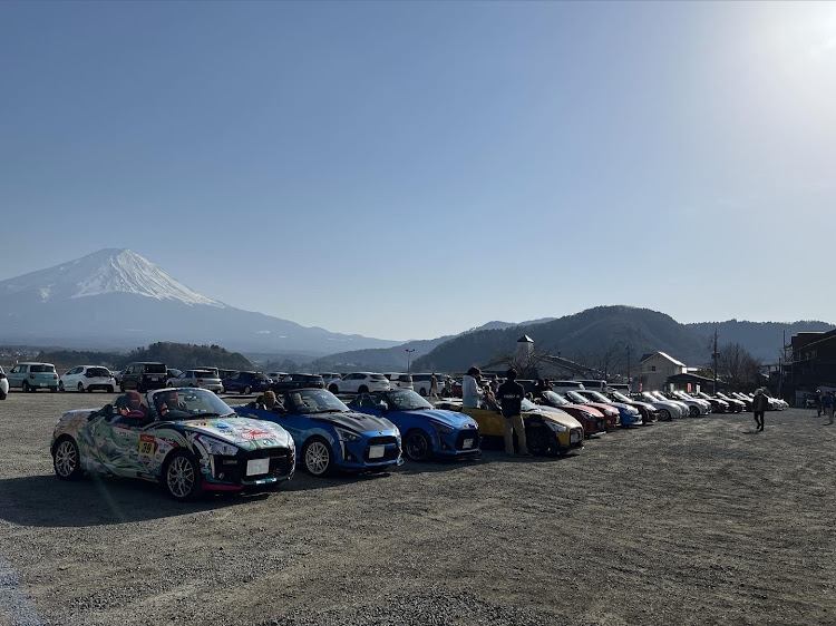 コペンのla400k・コペン・l880k・大石公園・富士山に関するカスタム事例の投稿画像1枚目