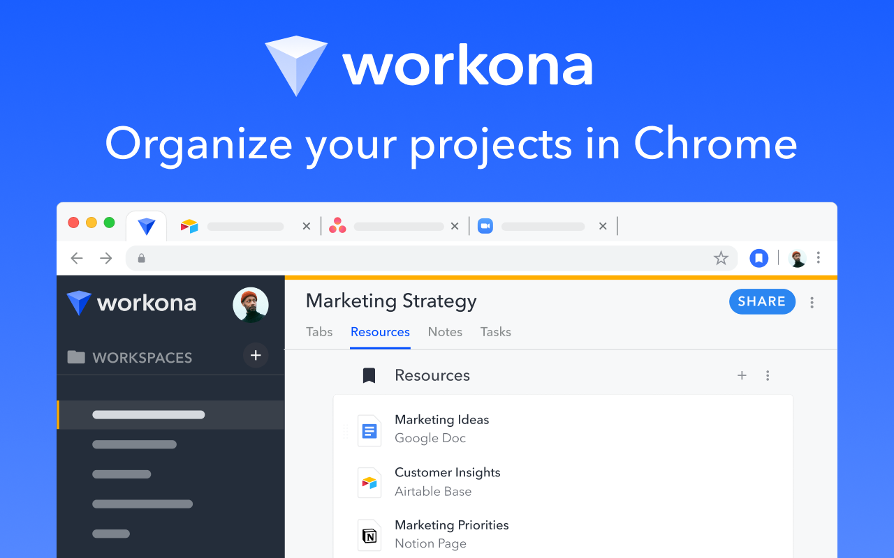 Workona Tab Manager Preview image 10