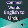 Common Words English to Urdu icon